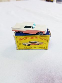 Rare Matchbox LesneyThunderbird With Original Box #57