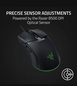 Razer Cobra Wired Gaming Mouse: 58g

Lightweight Design - Gen-3 Optical Switches

- Chroma RGB Lighting with Underglow

- Precise 8500 DPI Optical Sen