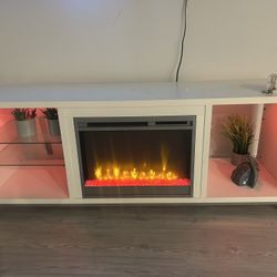 Fireplace Tv Stand 