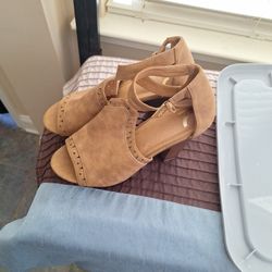 Brown Heel Sandal