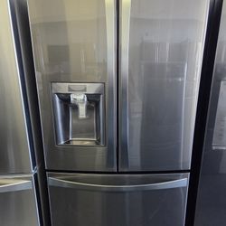 Black Stainless Steel Refrigerator