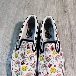 Women’s Vans “flower shop” Size 7