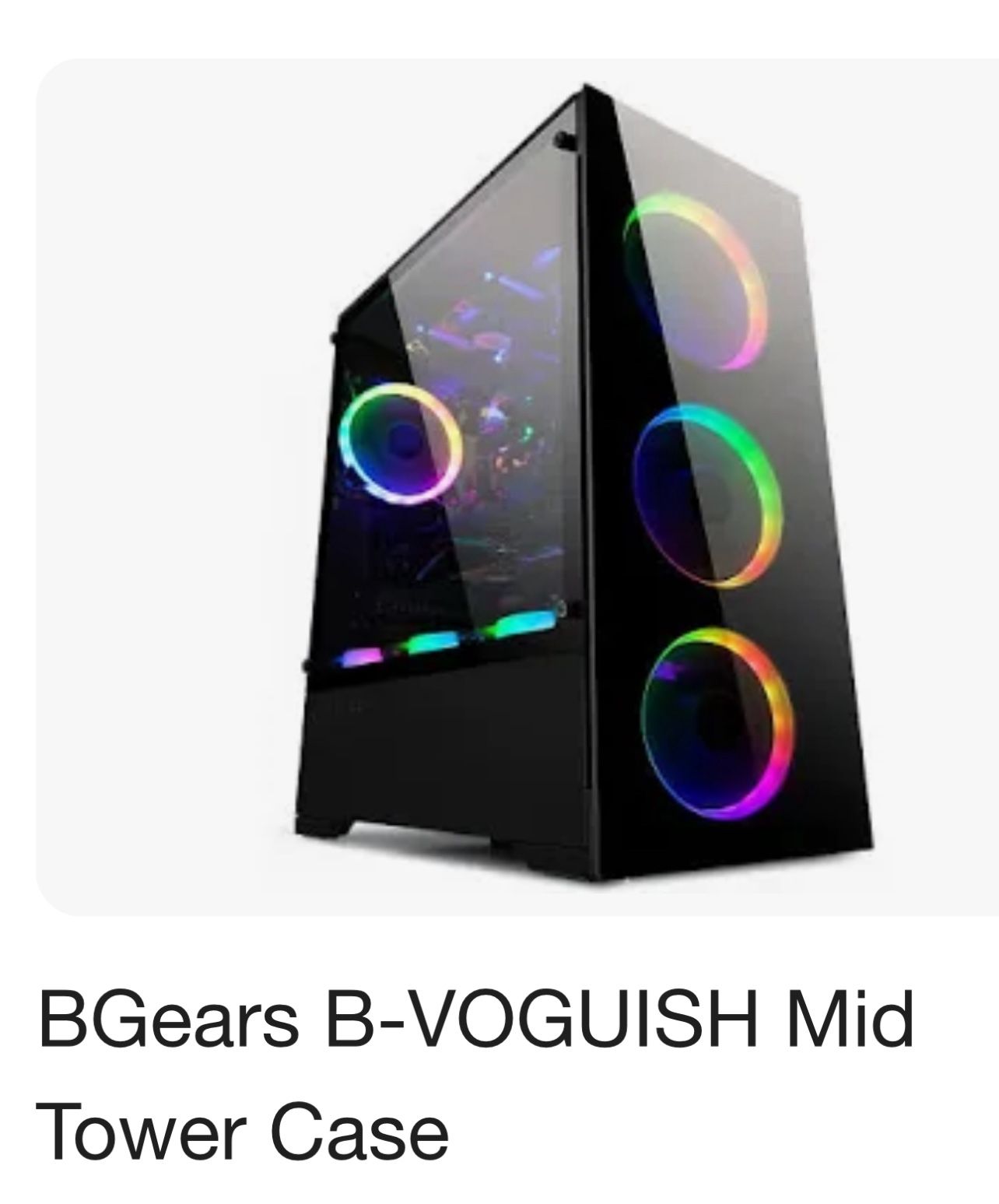 BGEARS-VOGUISH MIDDLE TOWER ATX SHELL