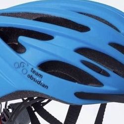 Team Obsidian Airflow Adult Bike Helmet - 2 Colors ,Lightweight, Yellow & Blue (Once Worn) - Excellent Condition