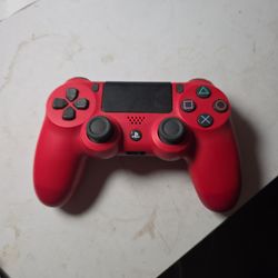 PlayStation 4 controller (red)