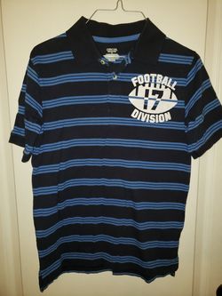 BOYS CHEROKEE STRIPED FOOTBALL SHIRT