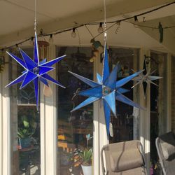 Stained Glass Spinners 