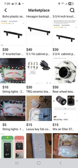 Marketplace Listings!!