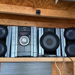 SONY  Boombox Mini Hifi Component Stereo System 