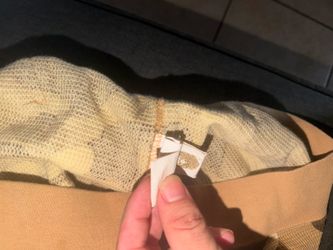 A Bathing Ape brown Thermal Hoodie size M