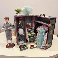 Franklin Mint - Vintage I Love Lucy Trunk Case
