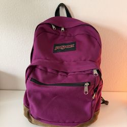 Magenta Jansport Backpack 