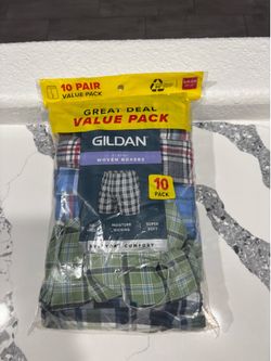 Woven boxers 10 pack size small new