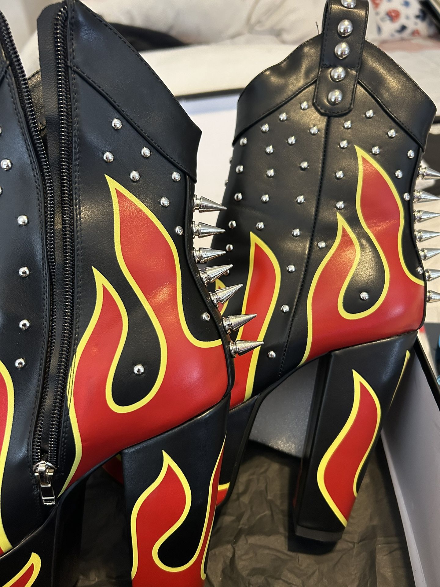 Lamoda Platform Flame Boots