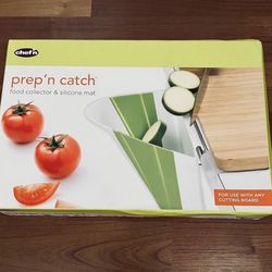 Prep N Catch Food Collection and Silicone Mat New
