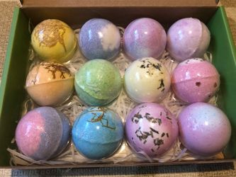 Scented Bath Bombs 12 Count