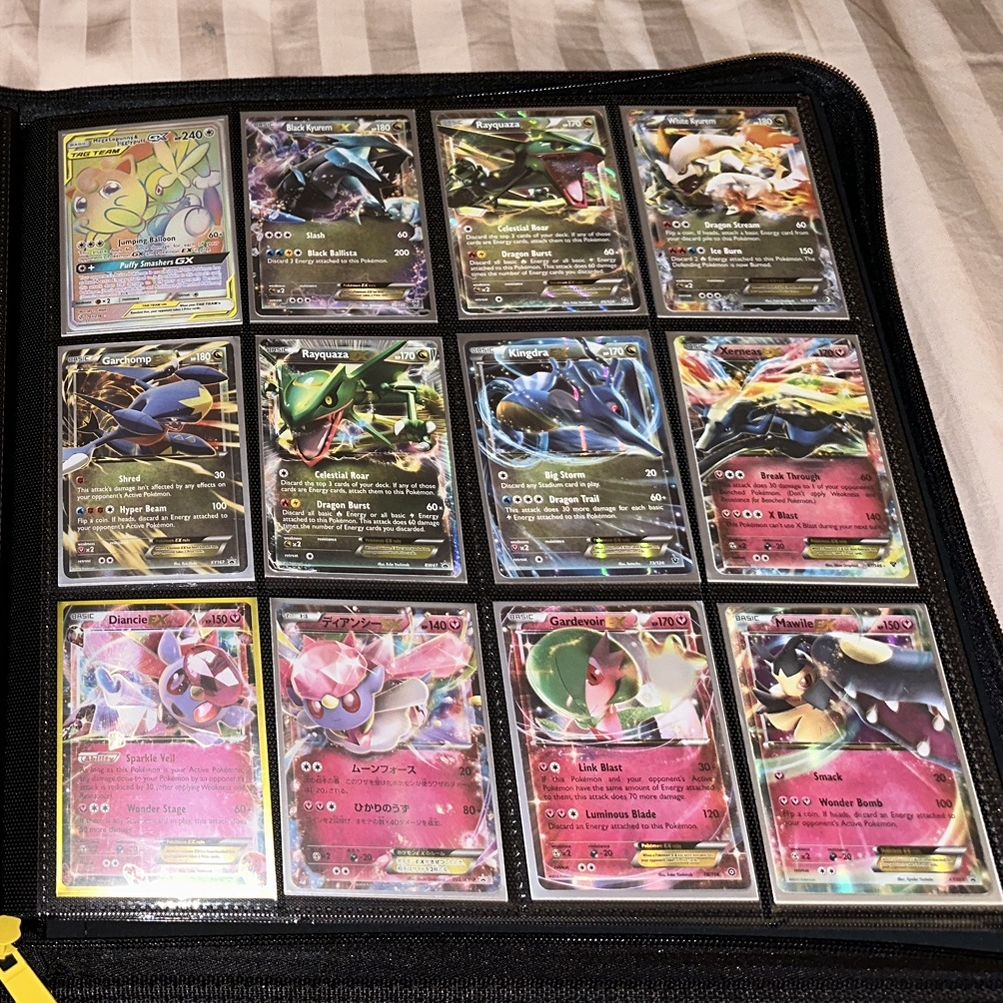 binder full of pokemon cards for sale Large-Capacity 540 Card & TCG Pokmon Card Binder # 1