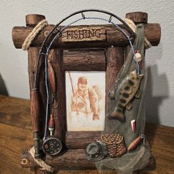 Fishing 4x6 Photo Frame 