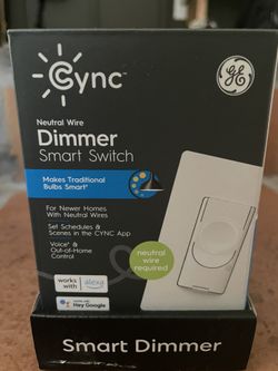 GE Cync Dimmer Switch x3
