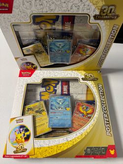 Pokemon 30th Celebration Poster Collection