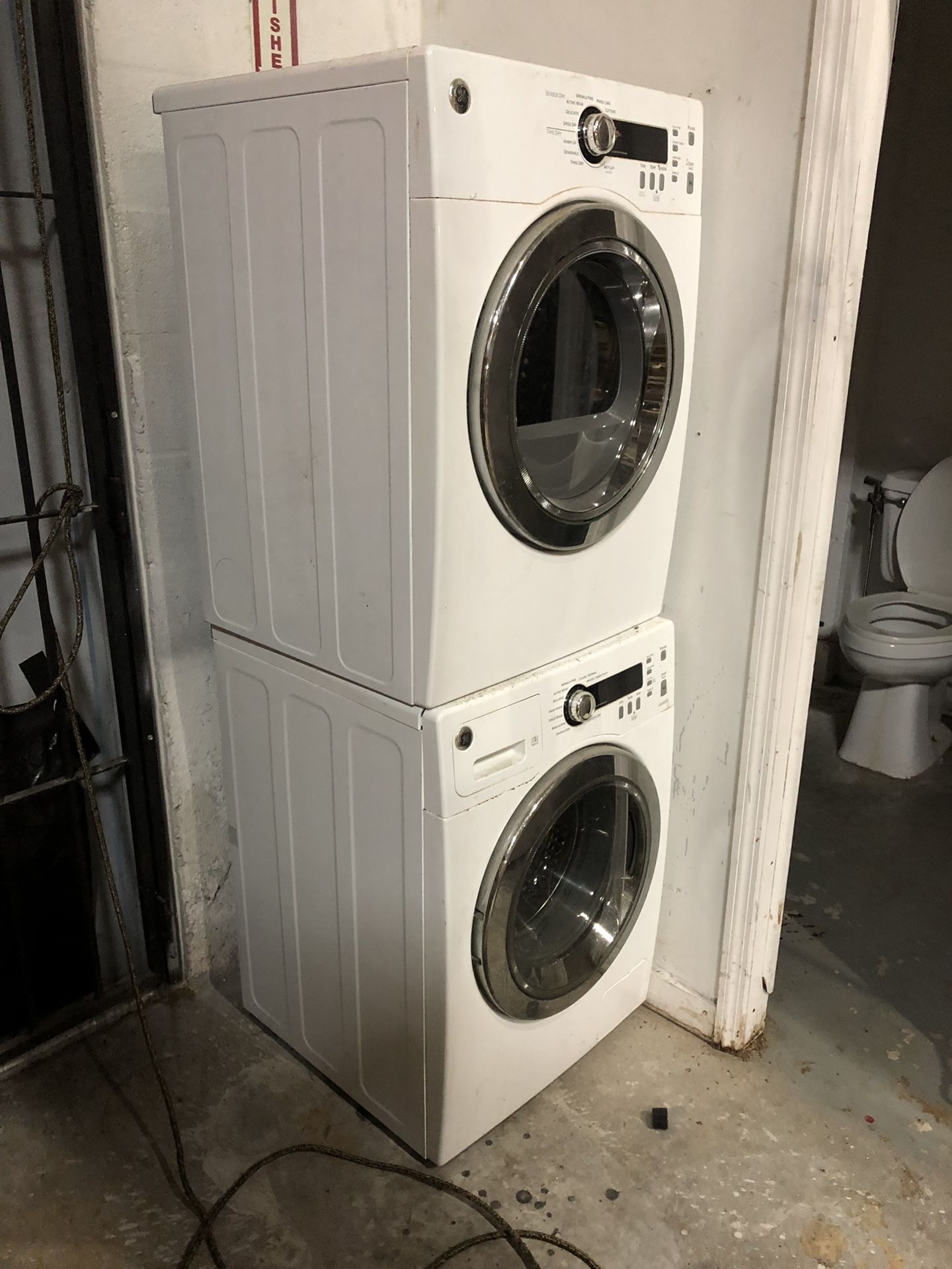 Ge Stacked Washer Dryer Not Draining 33 - 87qpa2m