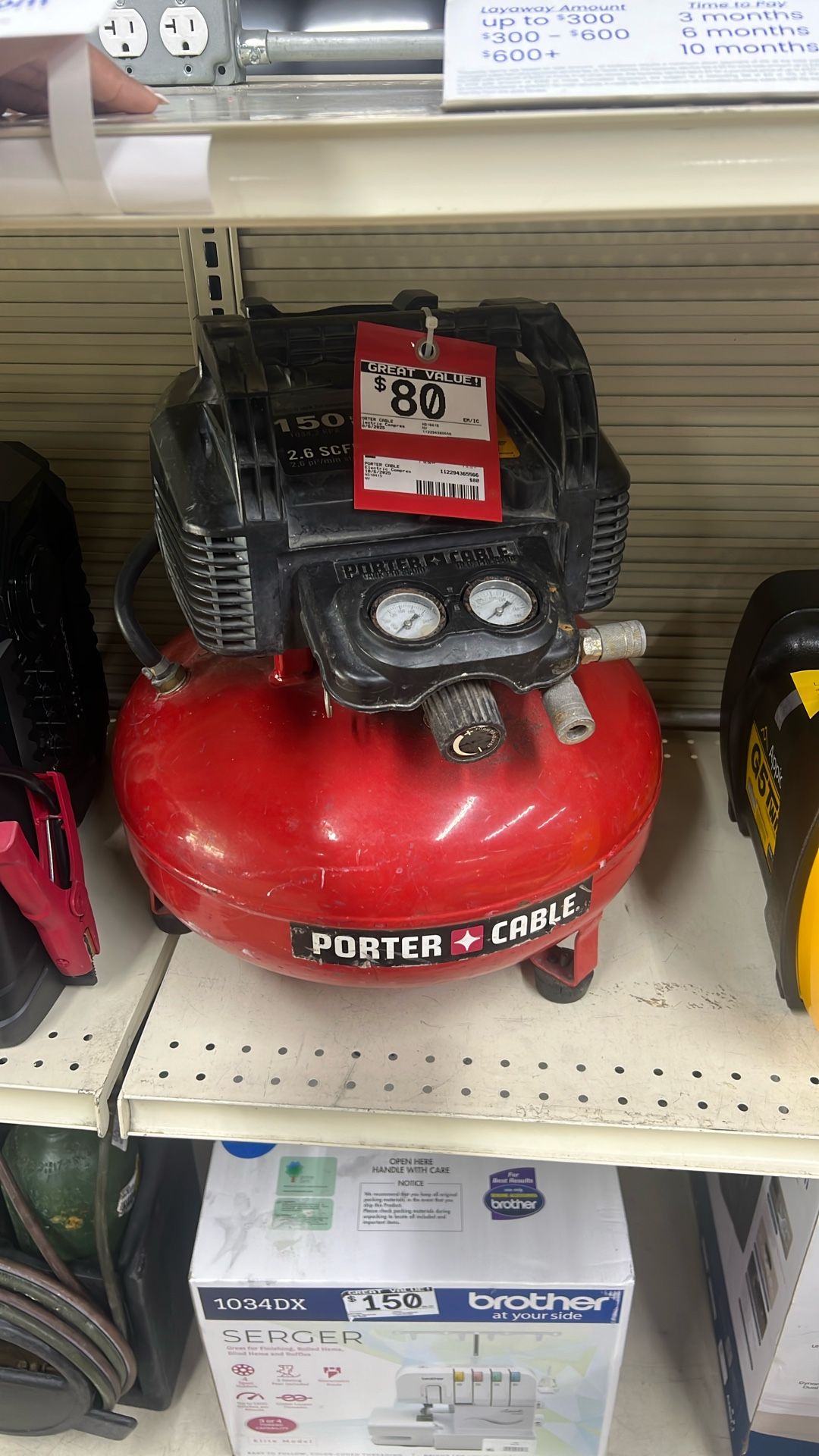 Porter Cable Air Compressor 