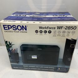 Epson WorkForce WF-2850 Wireless All-in-One Color Inkjet Printer
