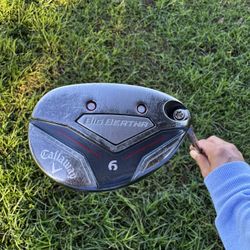 Callaway Big Bertha 6 Hybrid Golf Club – 27° – Recoil Graphite Shaft – 40”