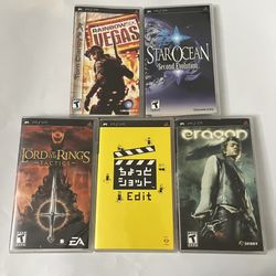 Sony PSP Games Star Ocean  Rainbow Six Vegas