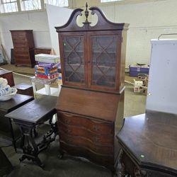 Antique secretary desk