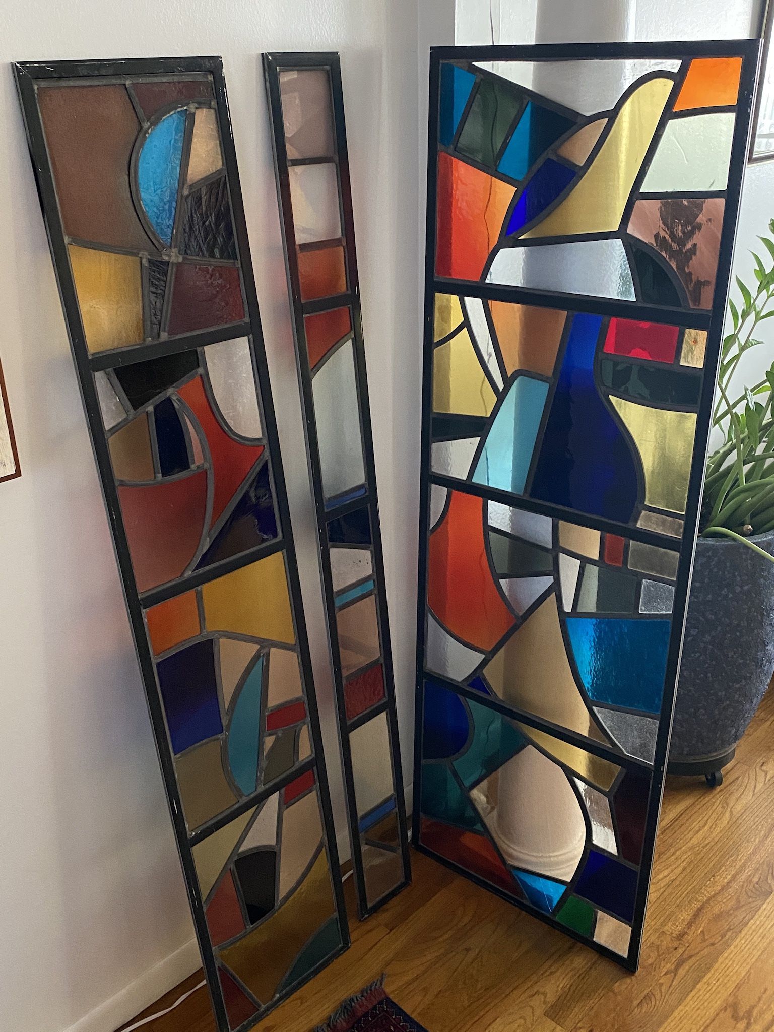 洋書 Architectural Stained Glass Mid-Century Large Stained Glass Architectural Collection's