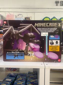 Minecraft Dragon's Breath Attack Ender Dragon Figure