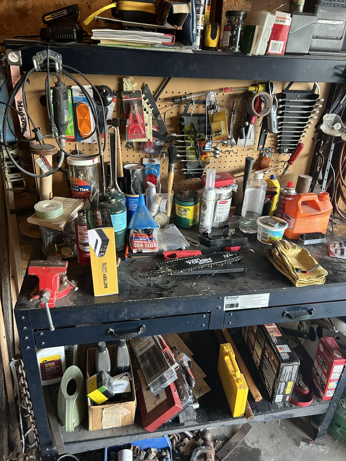 Work Bench And Tools 