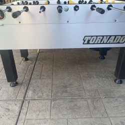 Tornado Tournament 3000 / T-3000 Foosball Table in SILVER / PLATINUM