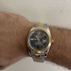 2tone sub watch