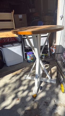 Hi bar table from hobby lobby