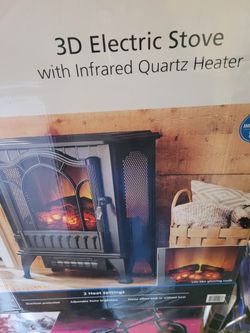 3d Electric Stove 