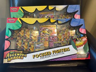 Pokémon: Ascended Heroes FOCUSED FIGHTERS Premium Collection