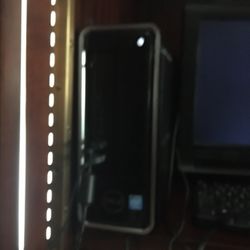 Windows 10 PC with mouse pad keyboard and mouse and speaker And  Monitor