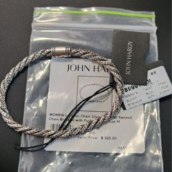 JOHN HARDY Classic Chain Twisted
Chain Bracelet 925 Sterling Silver