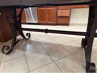 Dining table with 6 chairs