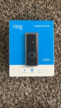Ring Peephole Cam 2K 2nd Gen