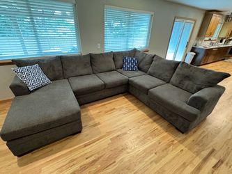 Large Gray Sectional