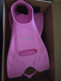 Swim Fins,Comfortable Fit Silicone Fins for Lap Swimming and Trainin