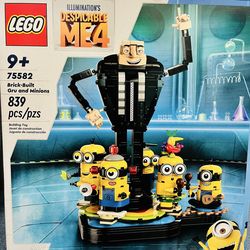 LEGO Despicable Me 4 Brick-Built Gru and Minions set (75582) - Complete Set