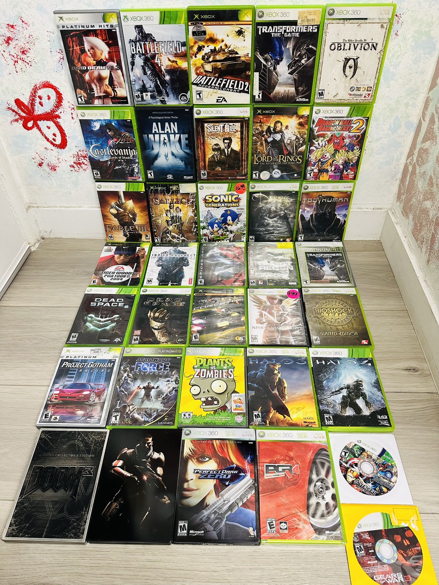 Microsoft Xbox 360 Games , These are collectible games send me offer