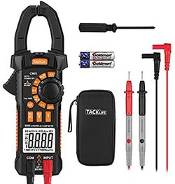 Clamp Meter, Multimeter, AC/DC Voltage Tester, AC Current, AC Signal Frequency, VFC, NCV, Resistor, Capacitor, Diode, Duty Cycle, Continuity Tester