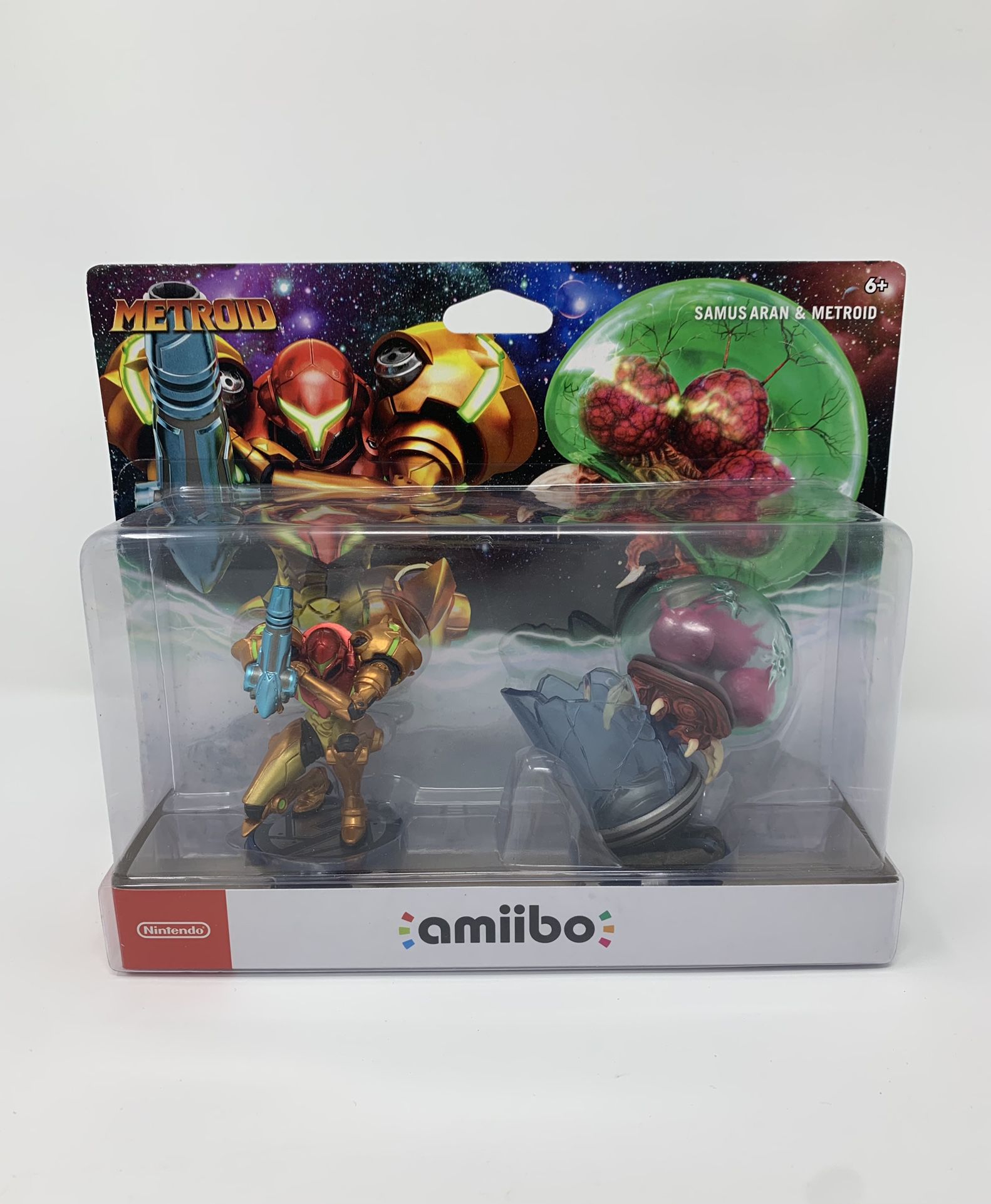 Nintendo Metroid Samud Aran & Metroid Amiibo Double Pack