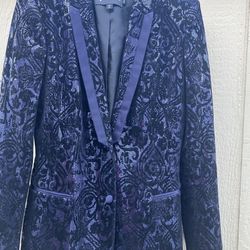  Blue Jacket Size M Nice For A Party /New