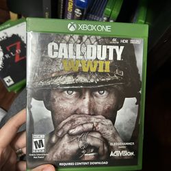 Xbox One Call of Duty WWII Game Disc